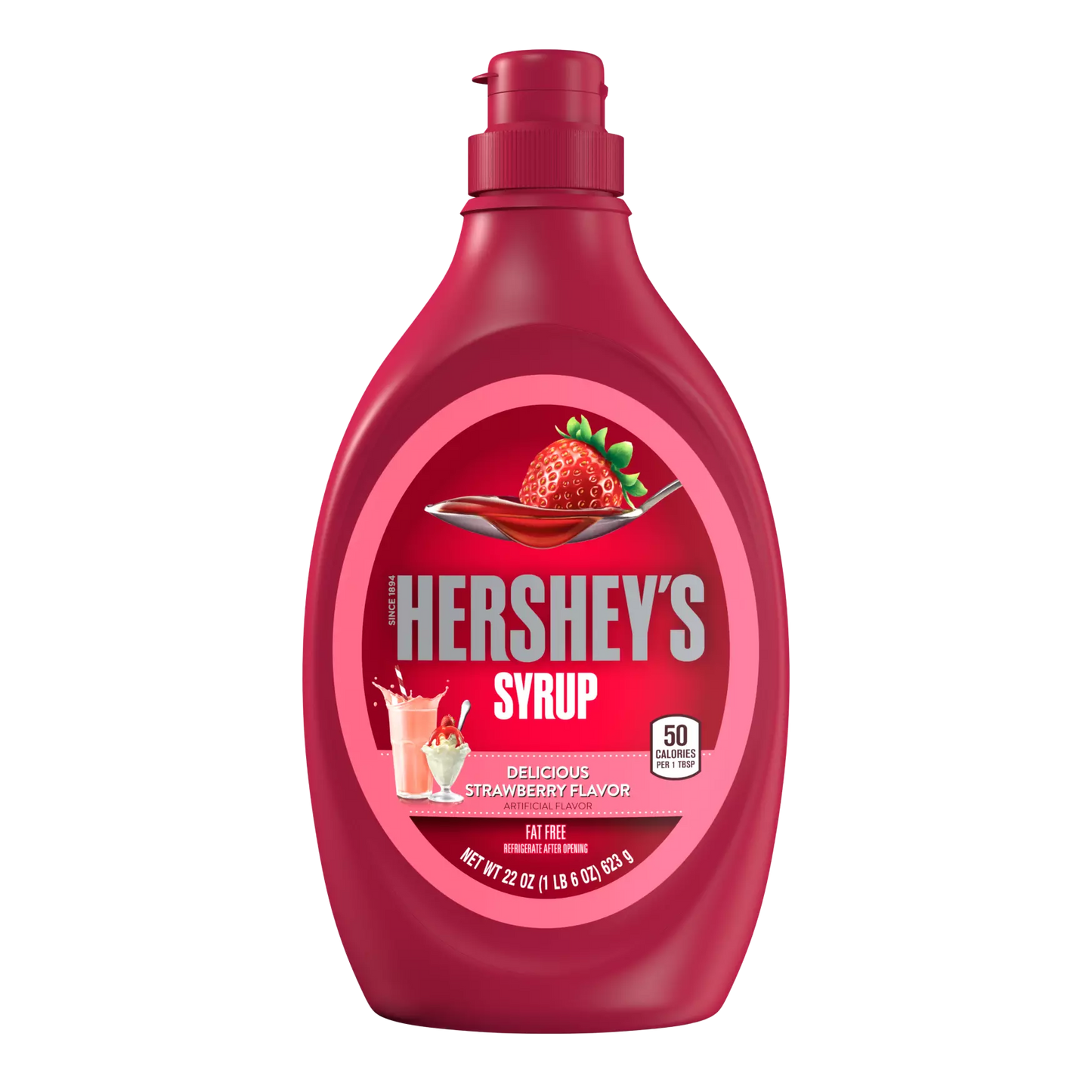 Hershey’s Syrup Strawberry Flavor - 22oz (623g)