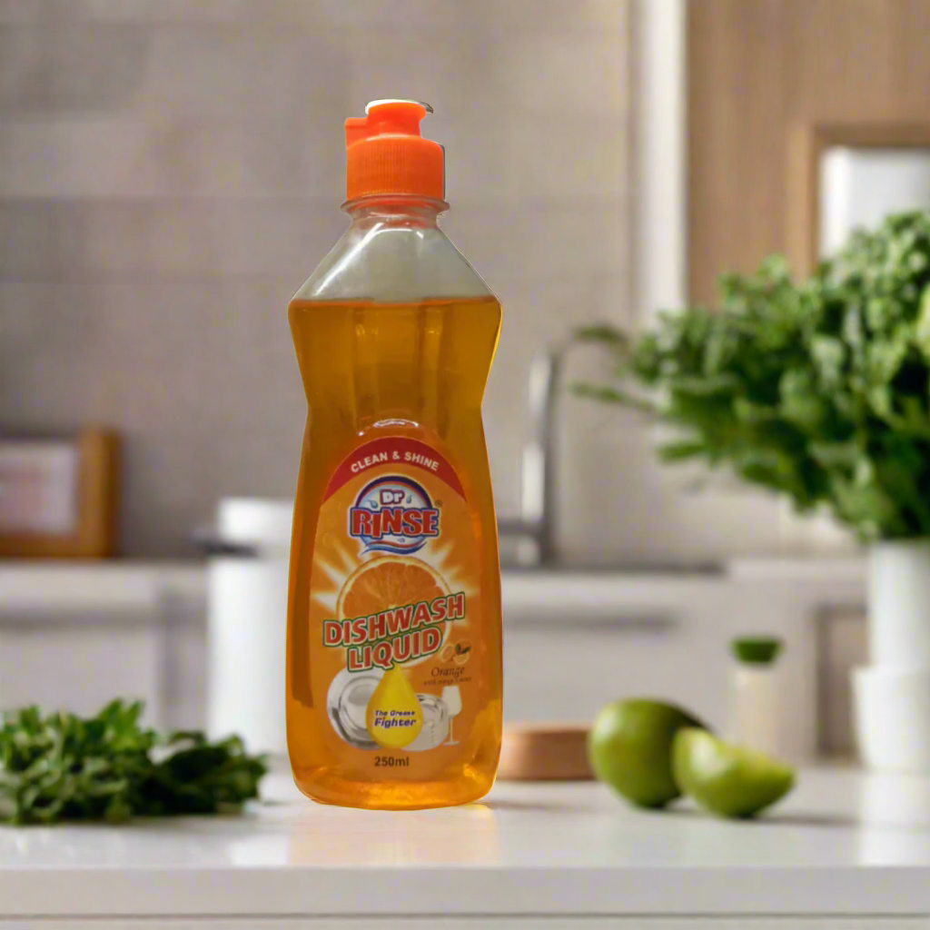 Dr Rinse - Dishwash Liquid (Orange) 250ml