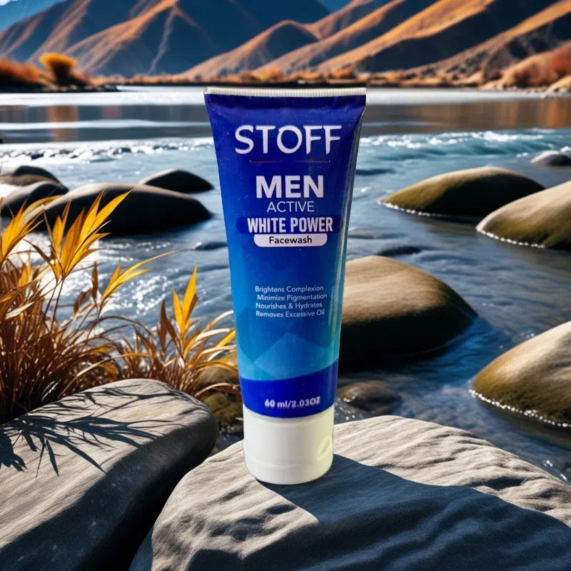 Stoff Active White Power Facewash – 60ml