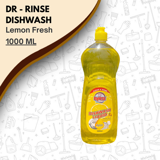 Dr Rinse - Dishwash Liquid (Lemon) 1000ml