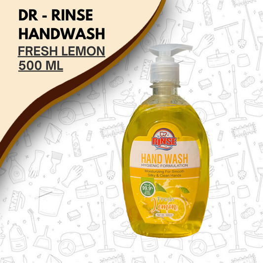Dr Rinse Handwash (Fresh Lemon) 500ml