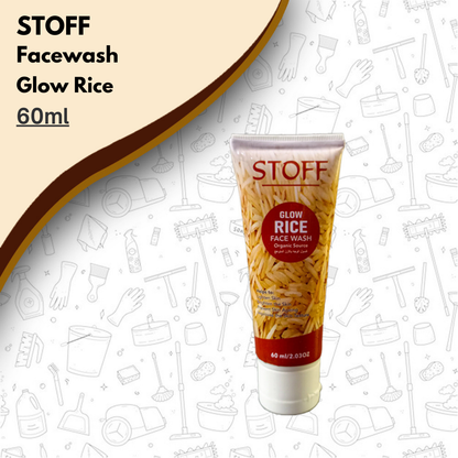 Stoff Glow Rice Facewash – 60ml