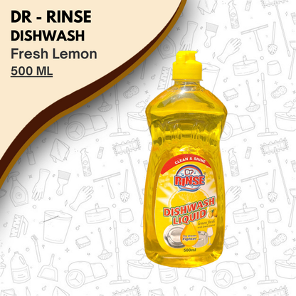 Dr Rinse - Dishwash Liquid (Lemon) 500ml