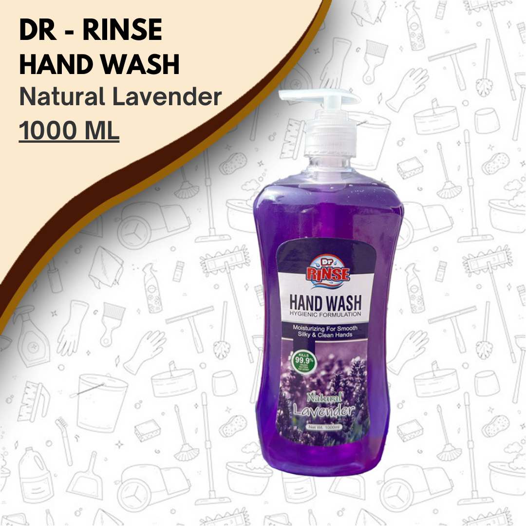 Dr Rinse - Hand Wash (Lavender Scent) 1000 ml