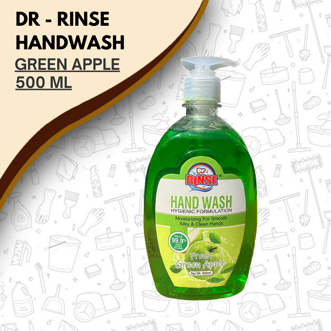Dr Rinse - Handwash (Green Apple) 500ml