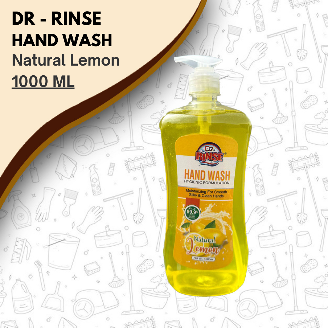 Dr Rinse - Hand Wash (Natural lemon) 1000 ml