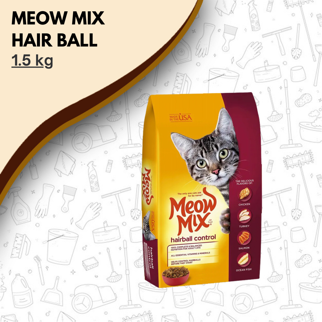 Meow Mix Hair Ball 1.5 kg