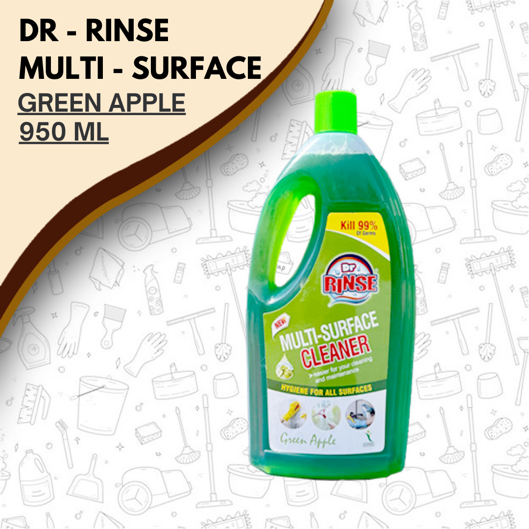 Dr Rinse - Multi-Surface Cleaner (Green Apple) 950ml