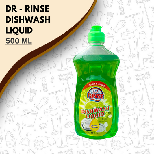 Dr Rinse - Dishwash Liquid (Apple) 500ml
