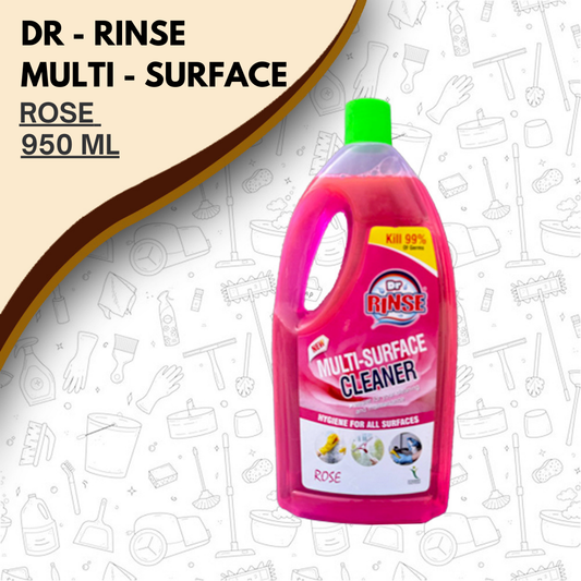 Dr Rinse - Multi-Surface Cleaner (Rose) 950ml