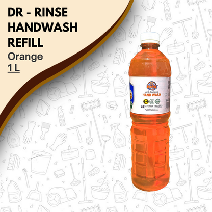 Dr Rinse - Handwash (Natural Orange) Refiller 1L
