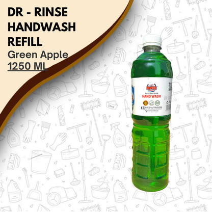 Dr Rinse - Hand Wash (Green Apple Refiller) 1L
